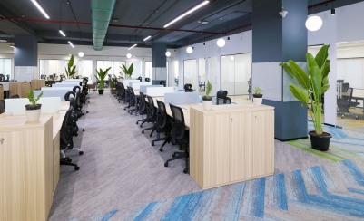 Low Height Storage & Linear Workstation