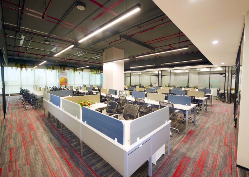 L-shape Desking