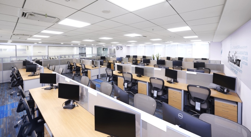 Linear Workstation Partition